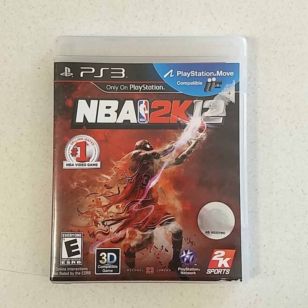 NBA 2K12 PS3 with manual and case